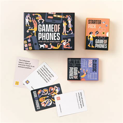 Game Of Phones Cards Printable